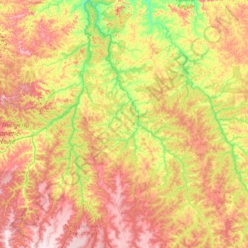 Brasnorte topographic map, elevation, terrain