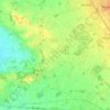 Ostenland topographic map, elevation, terrain