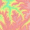 Warsaj topographic map, elevation, terrain