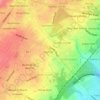 Arden topographic map, elevation, terrain