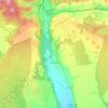 Mantinos topographic map, elevation, terrain