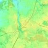 Iecava topographic map, elevation, terrain