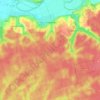 Étrepigney topographic map, elevation, terrain