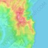 Dudley topographic map, elevation, terrain