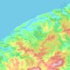 Kilimli topographic map, elevation, terrain