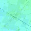 La Violeta topographic map, elevation, terrain