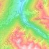 Jerzens topographic map, elevation, terrain