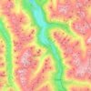 Gemeinde Längenfeld topographic map, elevation, terrain