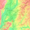 Jefferson County topographic map, elevation, terrain