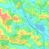 Tabajara topographic map, elevation, terrain