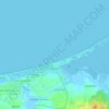 Mielno topographic map, elevation, terrain