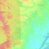 Mazagão topographic map, elevation, terrain