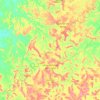 Santo Antônio dos Lopes topographic map, elevation, terrain