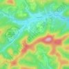 Silz topographic map, elevation, terrain