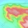 Ботанічна пам'ятка природи «Лиса Гора» і «Гора Сипуха» topographic map, elevation, terrain
