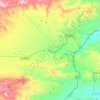 Sorbas topographic map, elevation, terrain