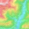 Valgoglio topographic map, elevation, terrain