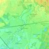 Petershagen topographic map, elevation, terrain