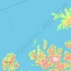 Loppa topographic map, elevation, terrain