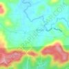 Kannavam topographic map, elevation, terrain