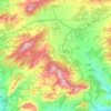 Castalla topographic map, elevation, terrain