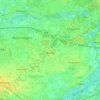 Ranst topographic map, elevation, terrain