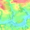 Sheepwash topographic map, elevation, terrain