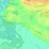 Gröna topographic map, elevation, terrain