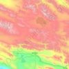 德令哈市 topographic map, elevation, terrain