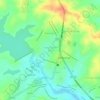 Nova Santa Cruz topographic map, elevation, terrain