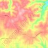 Fifty-Six topographic map, elevation, terrain
