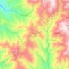 El Cisne topographic map, elevation, terrain