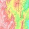 San Carlos topographic map, elevation, terrain