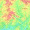 Ritápolis topographic map, elevation, terrain