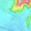 Chiuduno topographic map, elevation, terrain