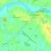 Hohenerxleben topographic map, elevation, terrain
