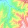 Chuga topographic map, elevation, terrain
