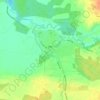 Ape topographic map, elevation, terrain