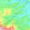 São Lourenço dos Órgãos topographic map, elevation, terrain