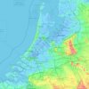 West-Nederland topographic map, elevation, terrain