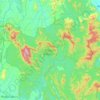 Malaysia National Park topographic map, elevation, terrain