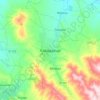 Kavadarci topographic map, elevation, terrain