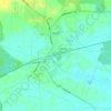 Auce topographic map, elevation, terrain
