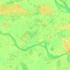 сельское поселение Сингапай topographic map, elevation, terrain