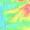 Contrières topographic map, elevation, terrain