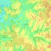 Chapelle-Voland topographic map, elevation, terrain