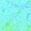 Boekhoute topographic map, elevation, terrain