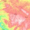 龙武镇 topographic map, elevation, terrain