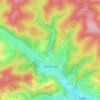 Gerterode topographic map, elevation, terrain