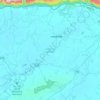 Gowainghat Upazila topographic map, elevation, terrain